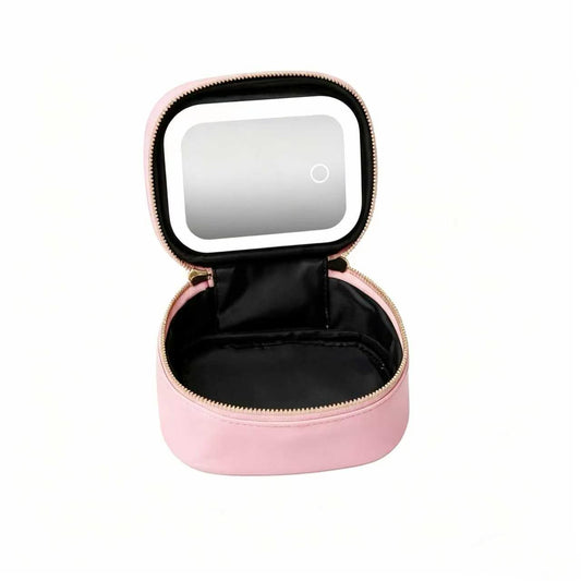 Latin Dance LED Makeup Pouch with Mirror