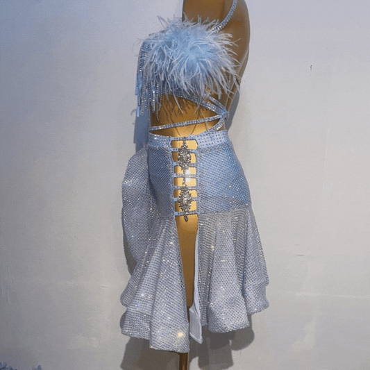 Customisable Luxe Radiance Latin Dance Competition Dress