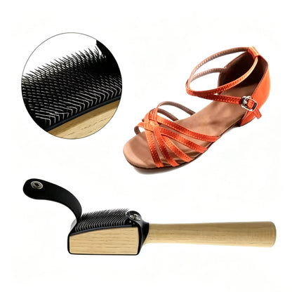 Latin & Ballroom Dance Shoe Suede Sole Cleaning Brush