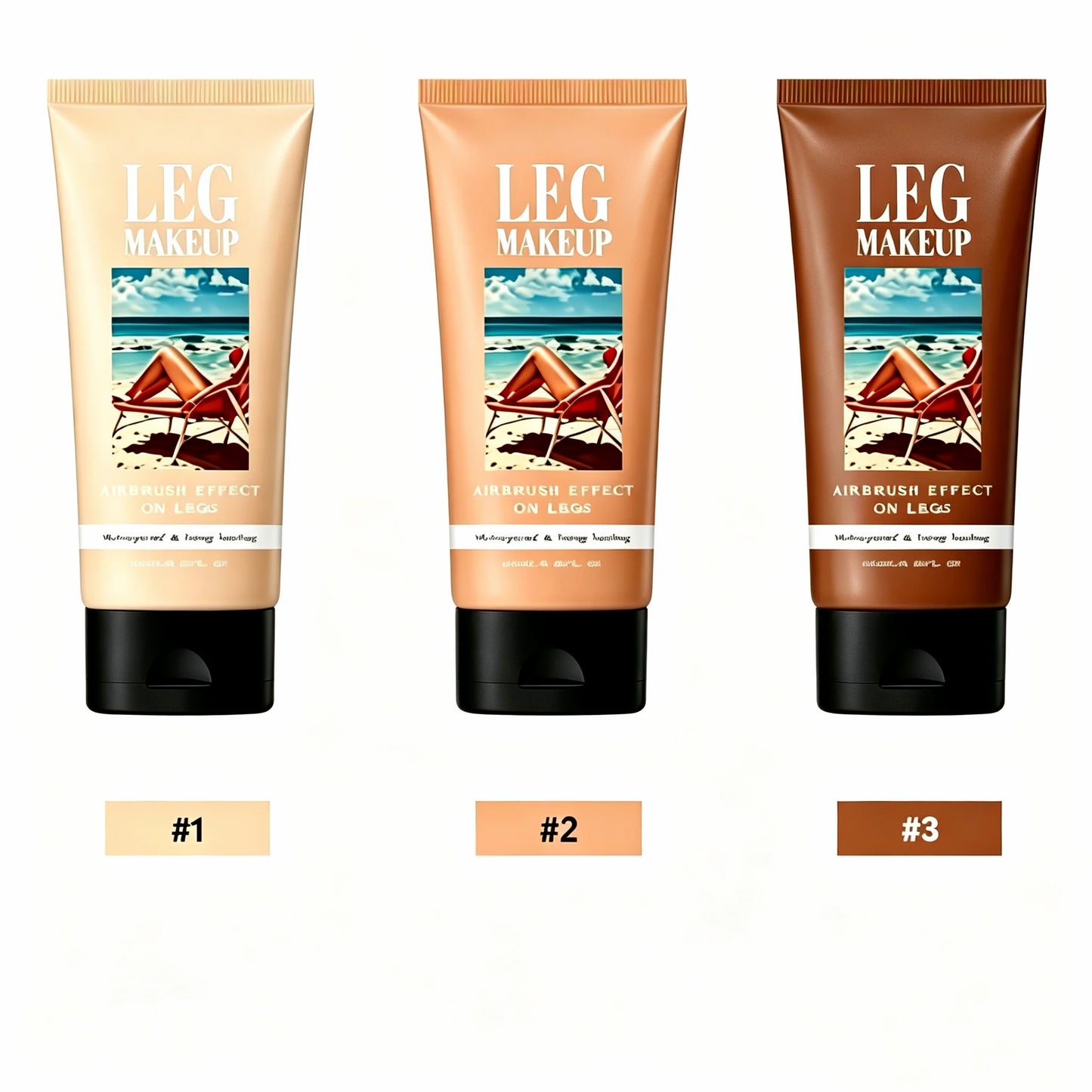 Flawless Bronze Stage Body Foundation and Leg Makeup