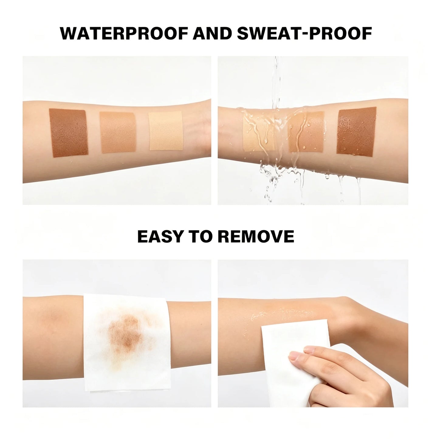 Flawless Bronze Stage Body Foundation and Leg Makeup