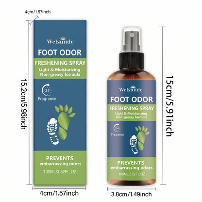 Dance Shoe & Foot Deodorant Spray Natural Odor Eliminator